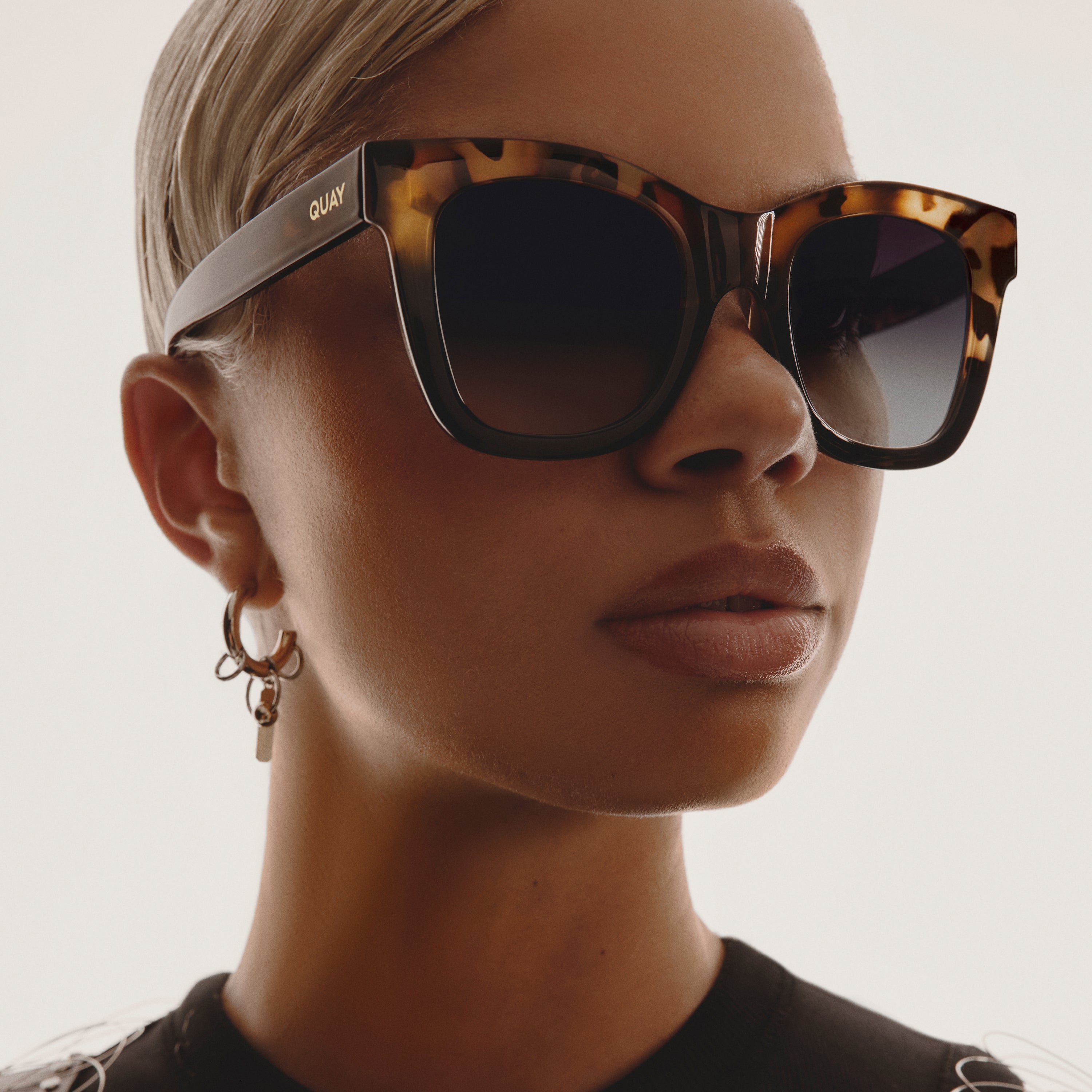 After Hours Where To Buy Quay Sunglasses AFTER HOURS Winged Black