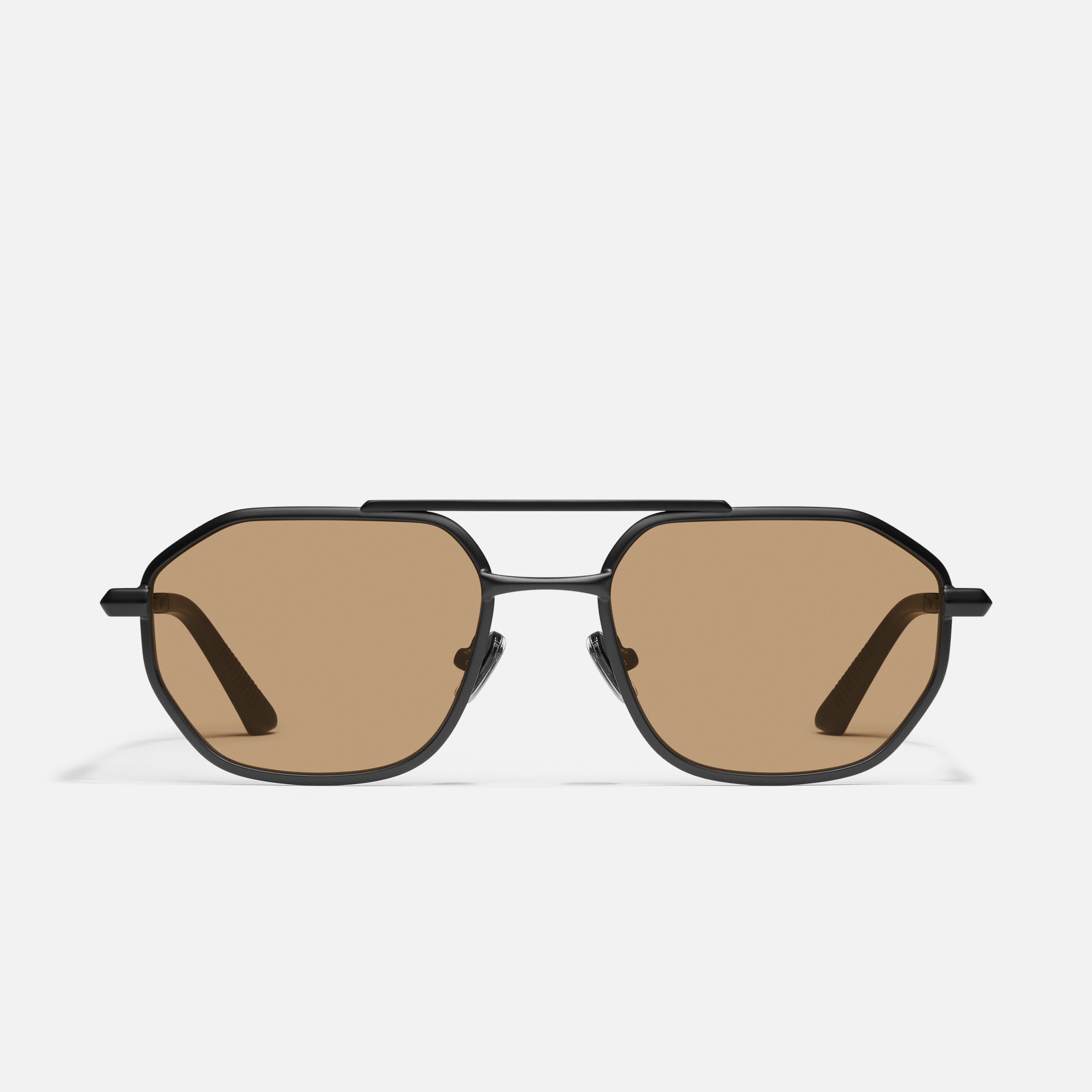 EN ROUTE - Rounded and Geometric Aviator Sunglasses for Men 