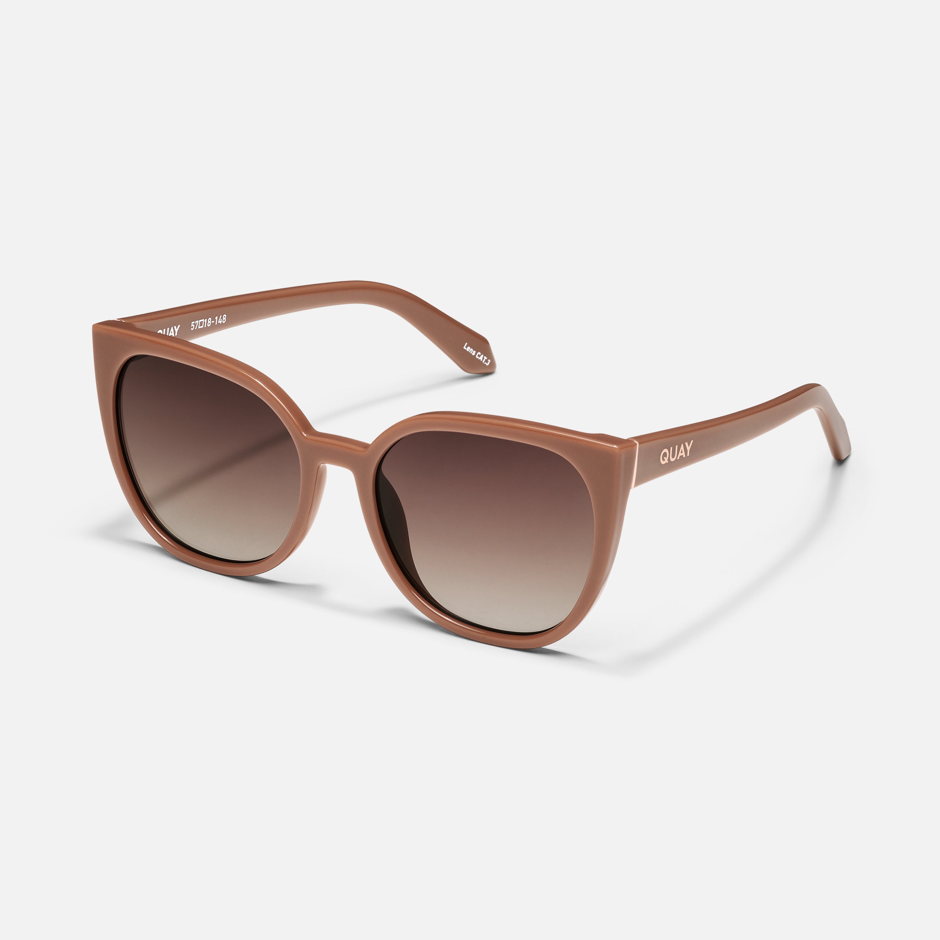 STAYCATION Extra Large Oversized Cat Eye Sunglasses – Quay Australia