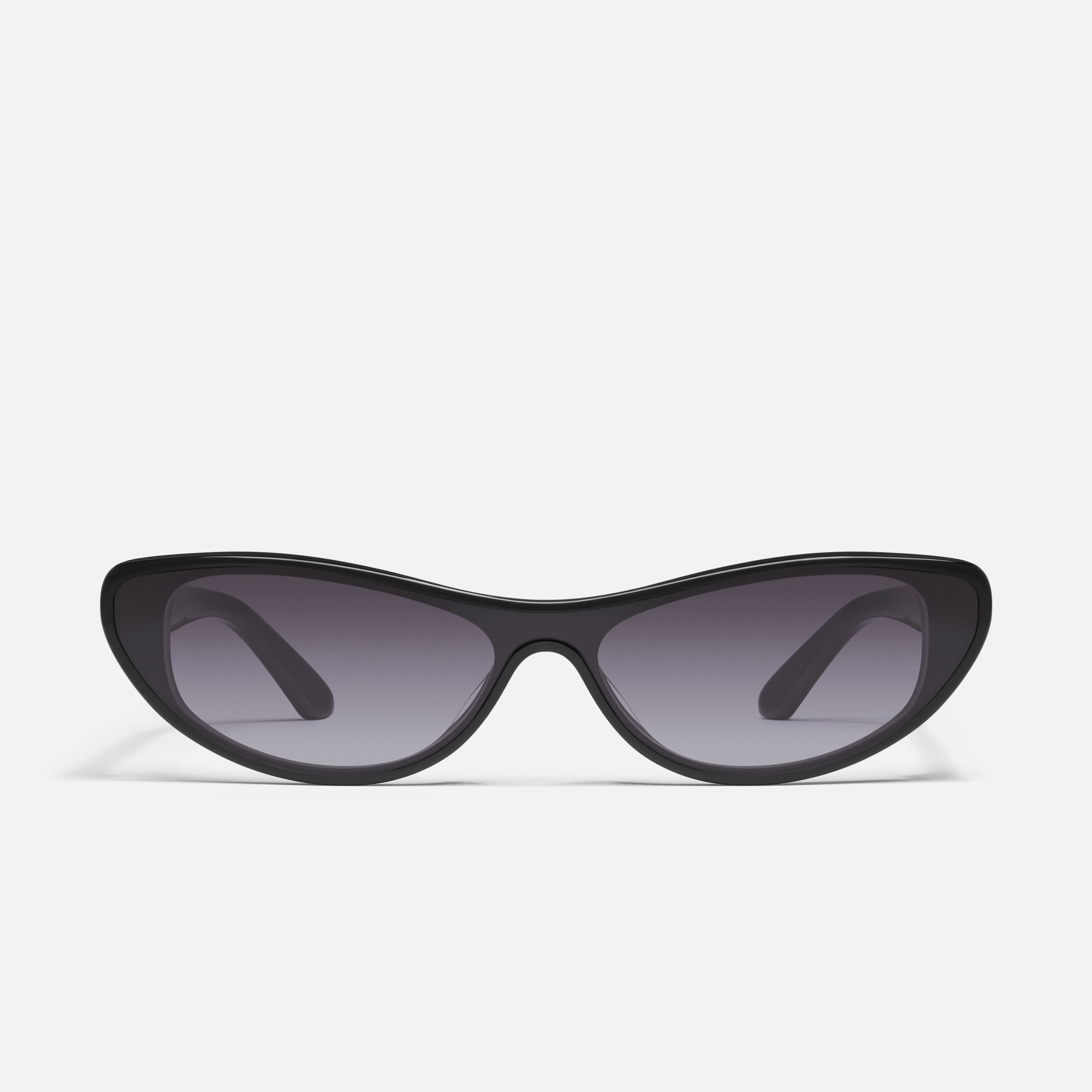 Quay Australia Black Cat Eye Sunglasses with Dark Gradient Lenses QUAY AUSTRALIA IN PURSUIT - Sunglasses - black/dusk poppy  main image 2
