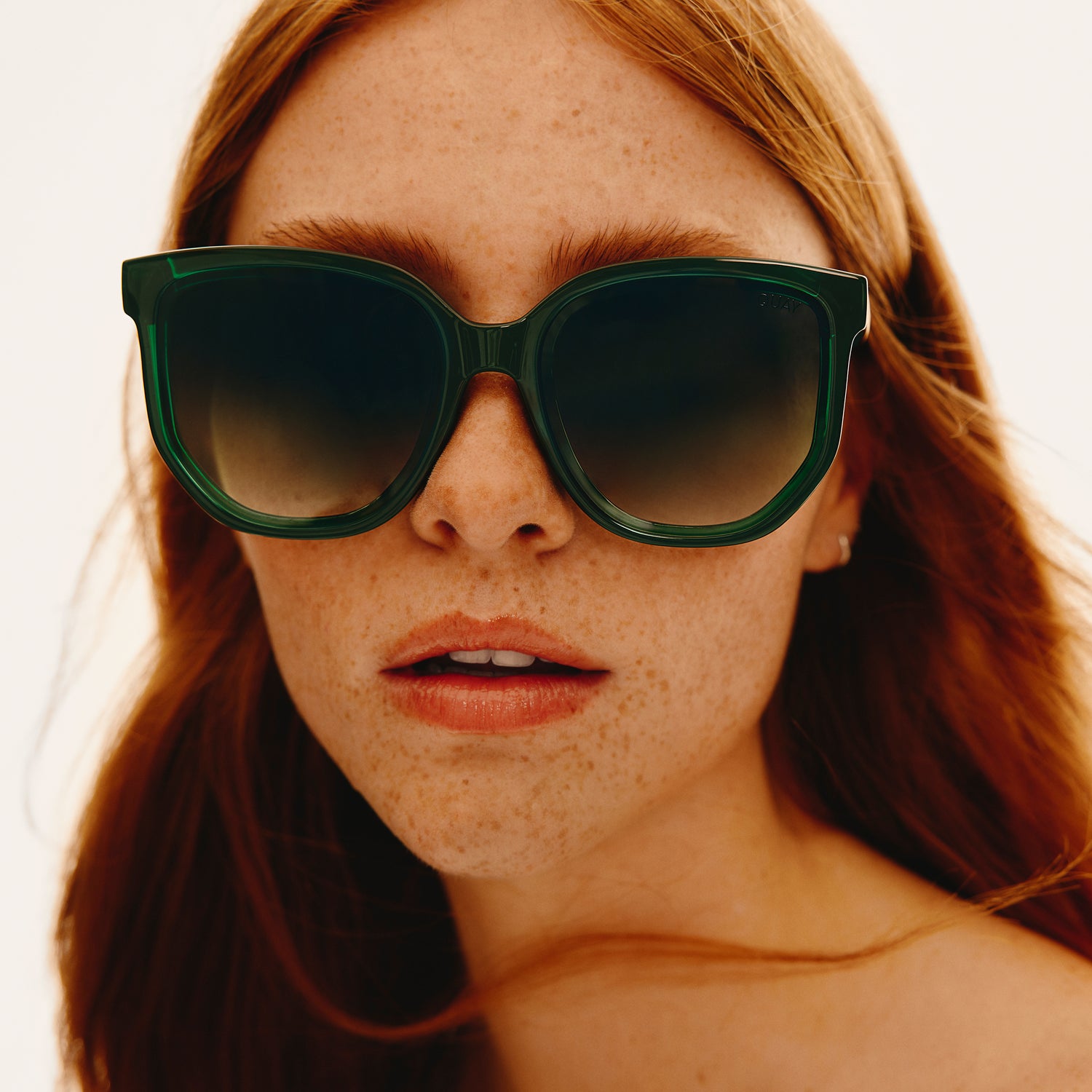 COFFEE RUN EXTRA LARGE Cat Eye Sunglasses Quay Australia