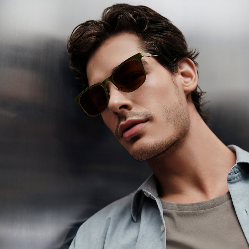 BRUSHED OLIVEBROWN MENS