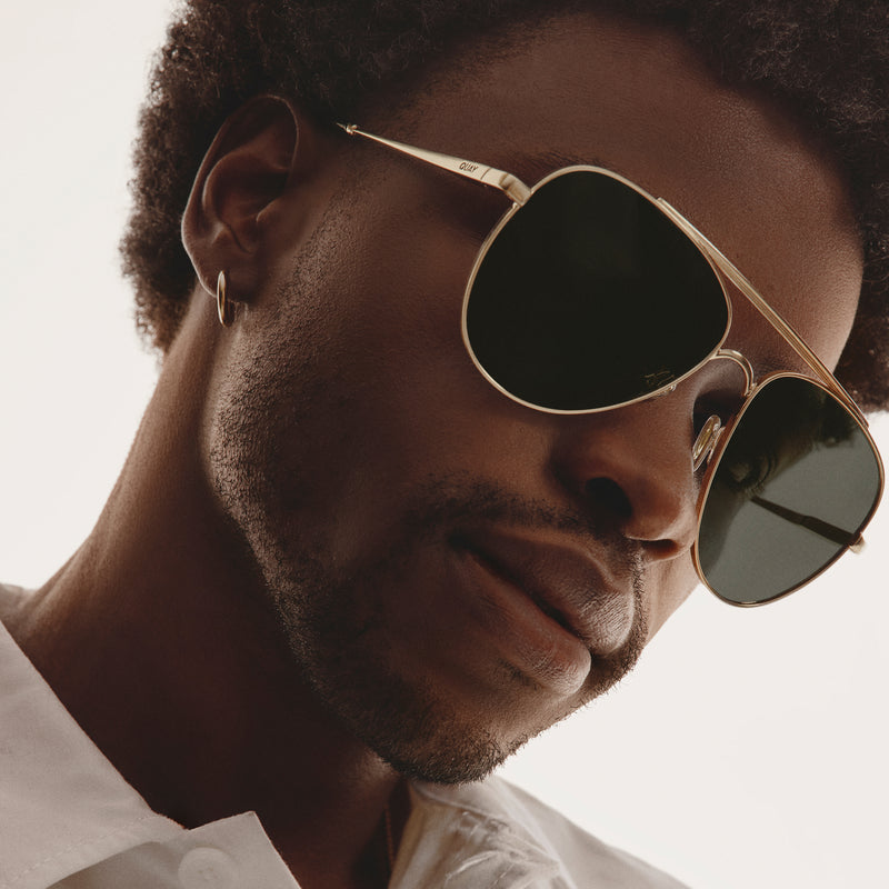 BRUSHED GOLDGREEN POLARIZED