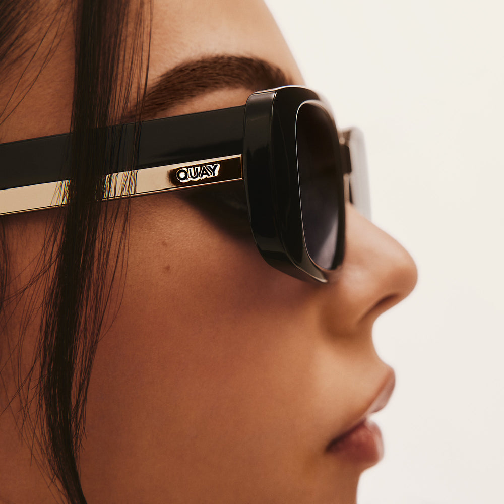 KARMA Unisex Rectangle Sunglasses – Quay Australia