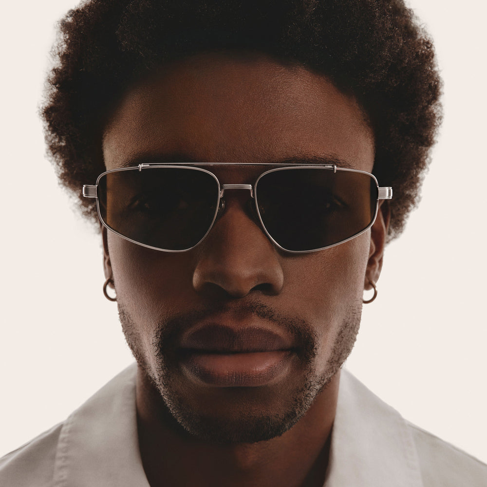 BRUSHED SILVERBROWN MENS