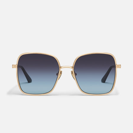 BRUSHED GOLD/BLACK AQUA