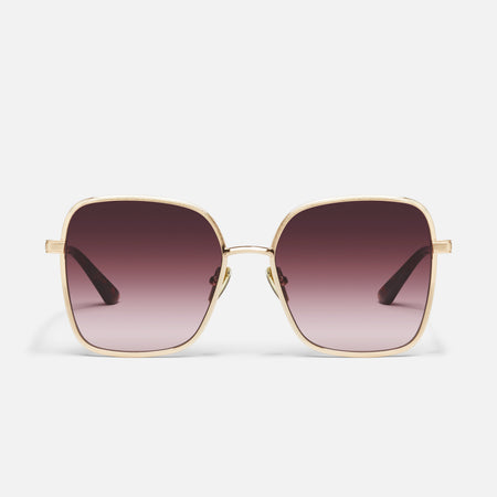 BRUSHED GOLD/PLUM TO PINK