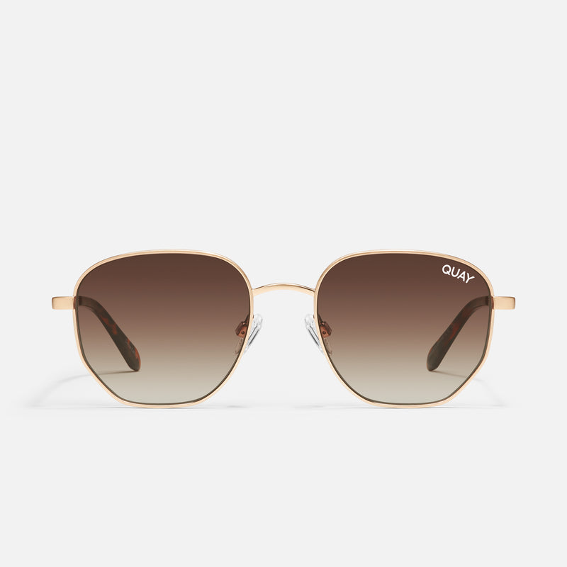 BRUSHED GOLD/BROWN