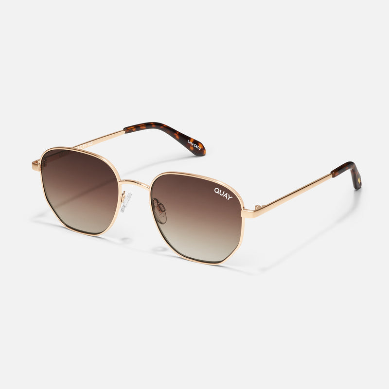 BRUSHED GOLD/BROWN