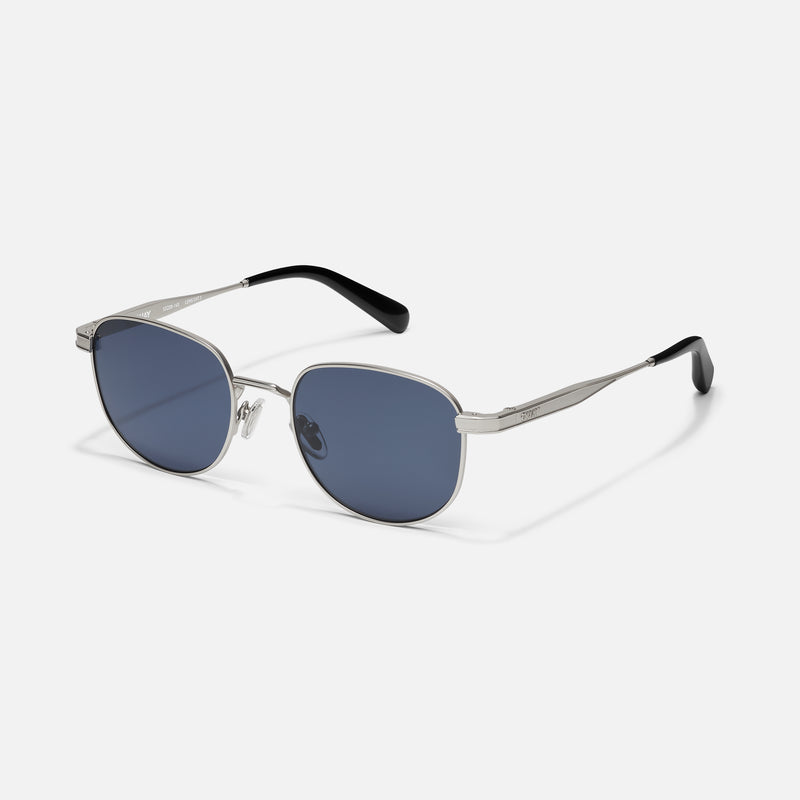 MATTE SILVER/NAVY POLARIZED