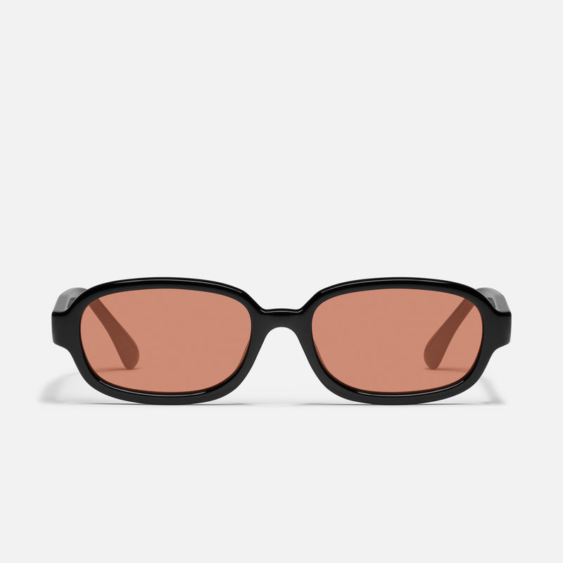 BLACK/DARK APRICOT