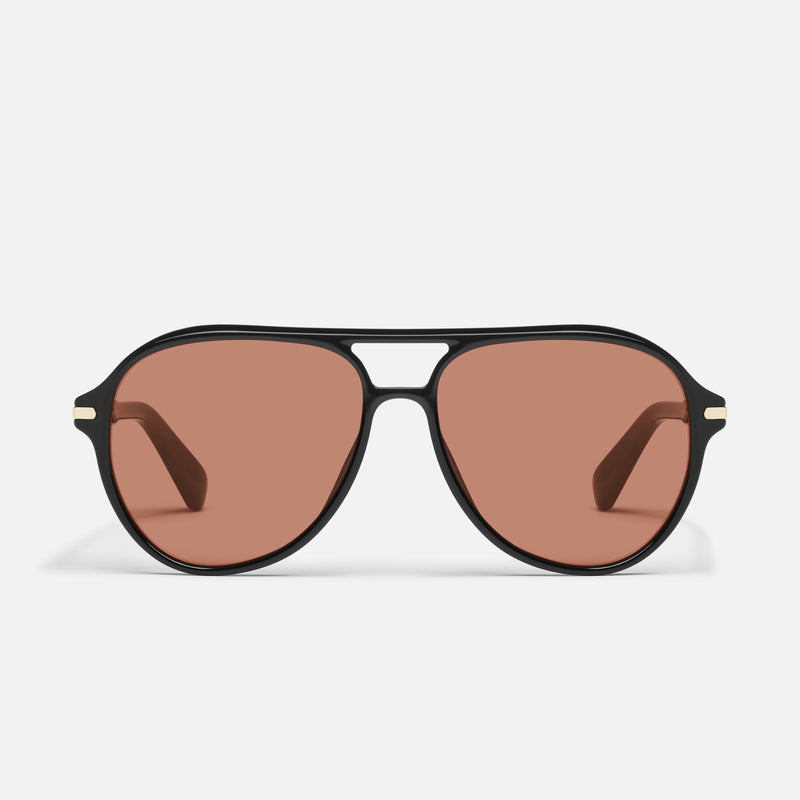 BLACK/DARK APRICOT