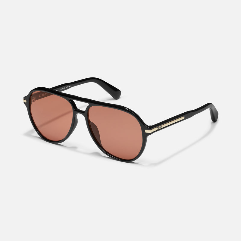BLACK/DARK APRICOT