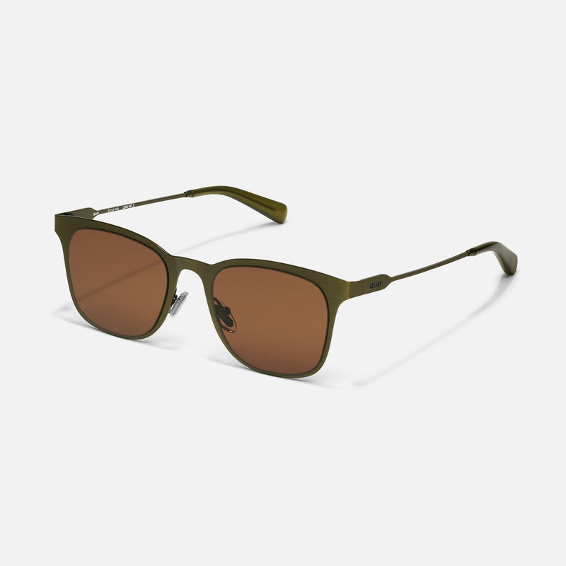 BRUSHED OLIVE/BROWN