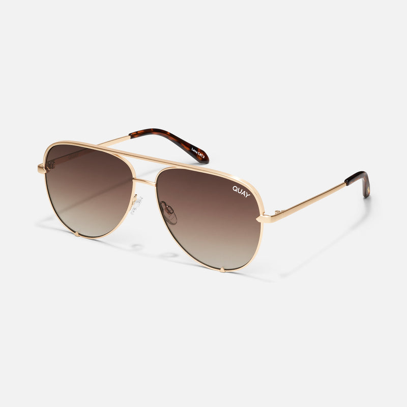 BRUSHED GOLD/BROWN