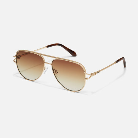 BRUSHED GOLD/SEPIA