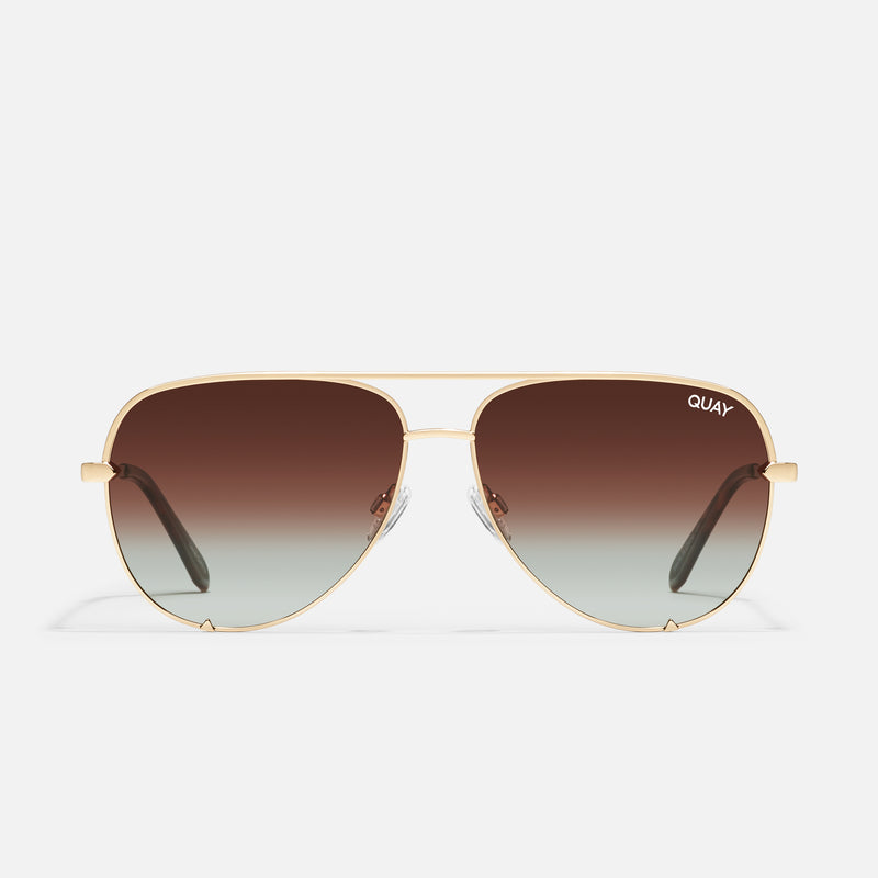 GOLD/BROWN FADE POLARIZED