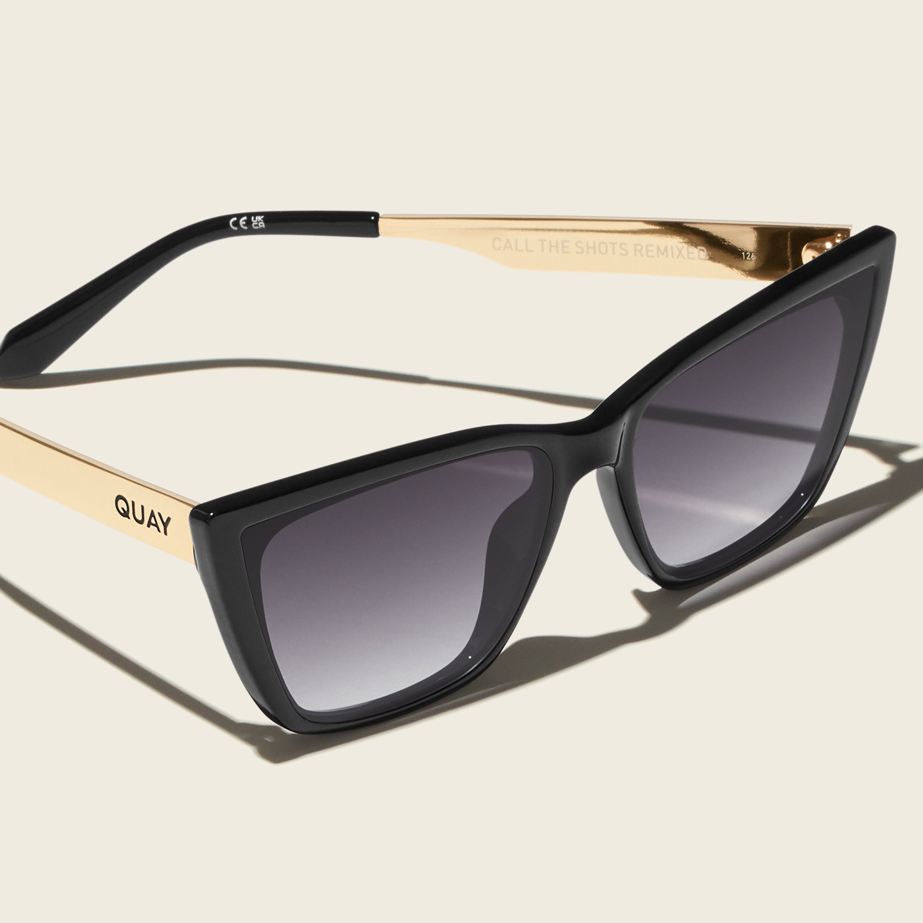 Call The Shots Remixed Sunglasses - Tortoise Frame/Smoke Lens