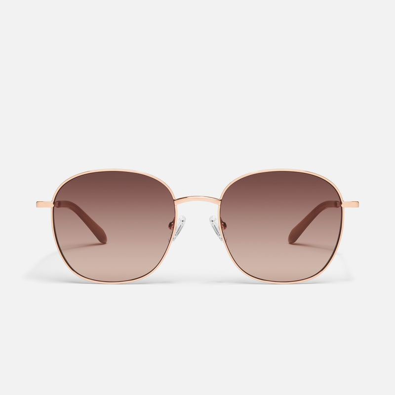 ROSE GOLD/BROWN FAWN