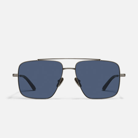 BRUSHED GUNMETAL/NAVY