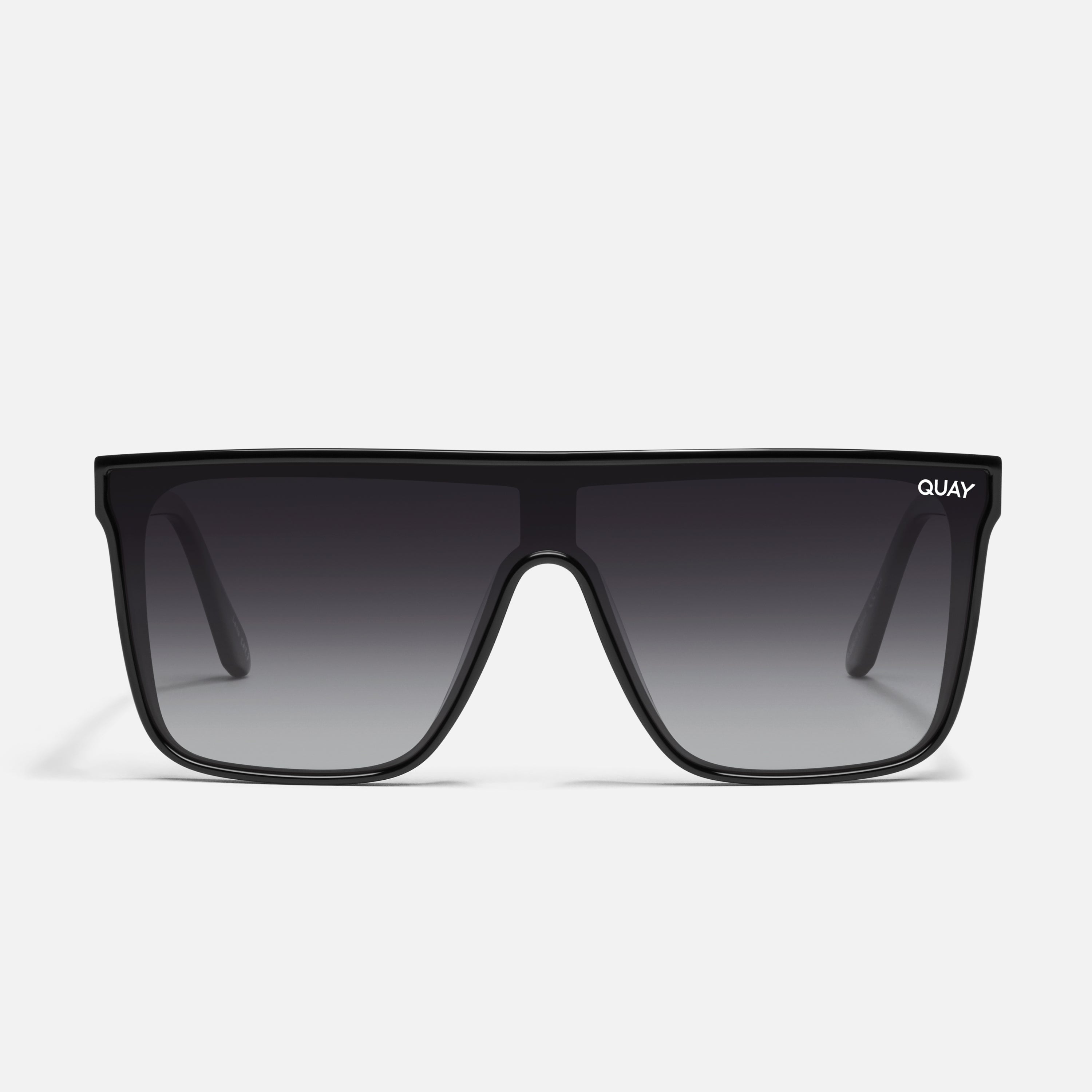 NIGHTFALL Polarised Flat Top Shield Sunglasses – Quay Australia