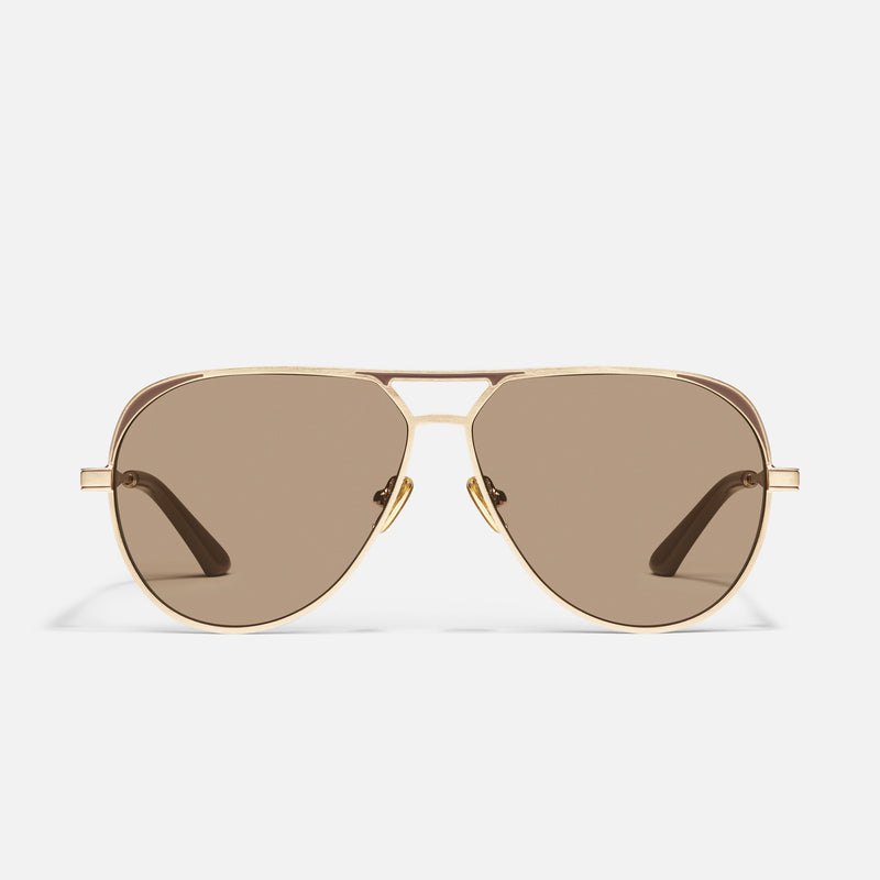 BRUSHED GOLD DOE/TAN