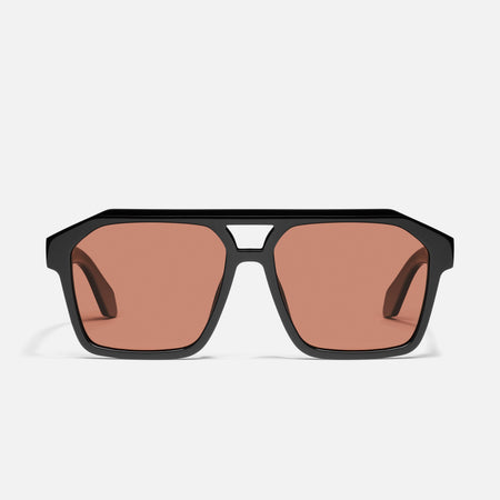 BLACK/APRICOT POLARIZED