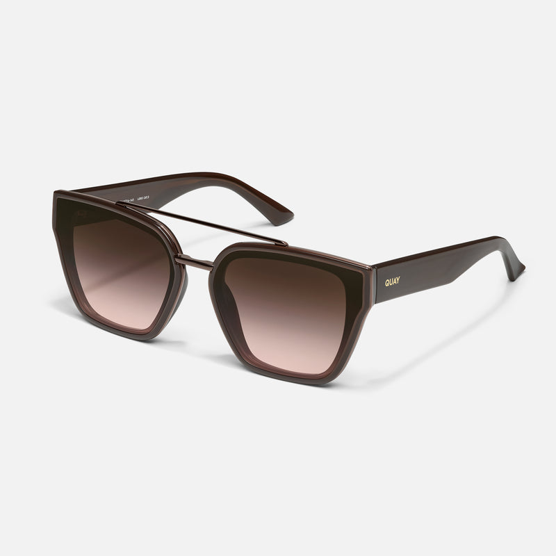 DARK BROWN/BROWN ROSE