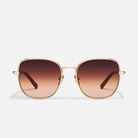 BRUSHED GOLD/MAPLE HONEY