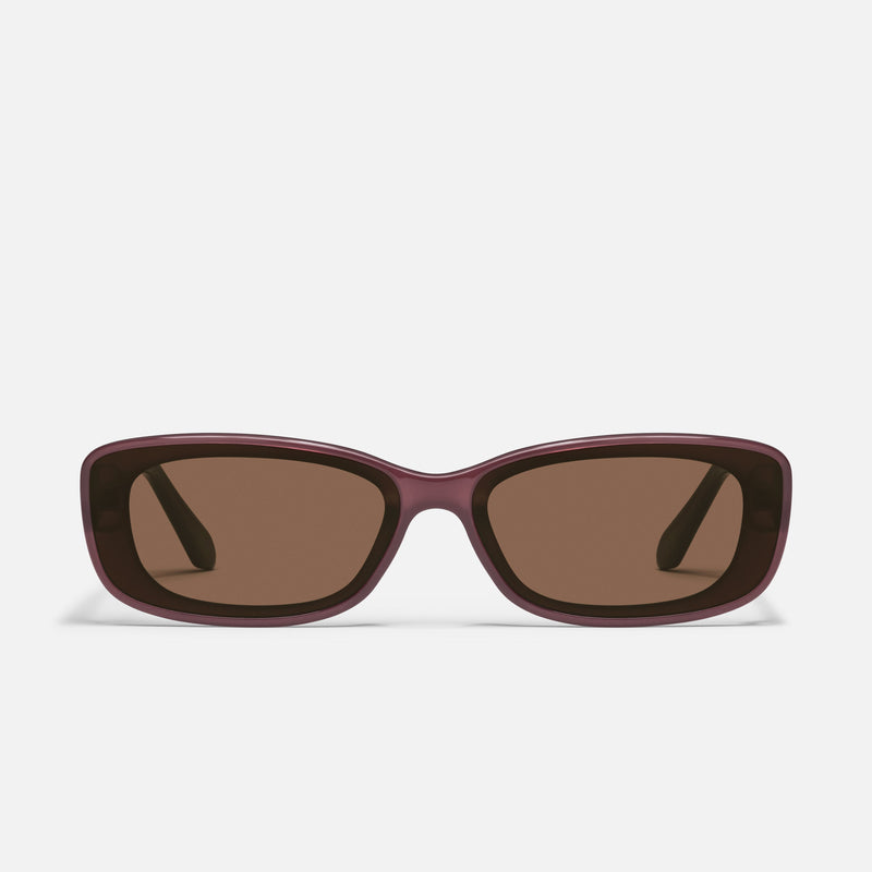 PLUM/BROWN