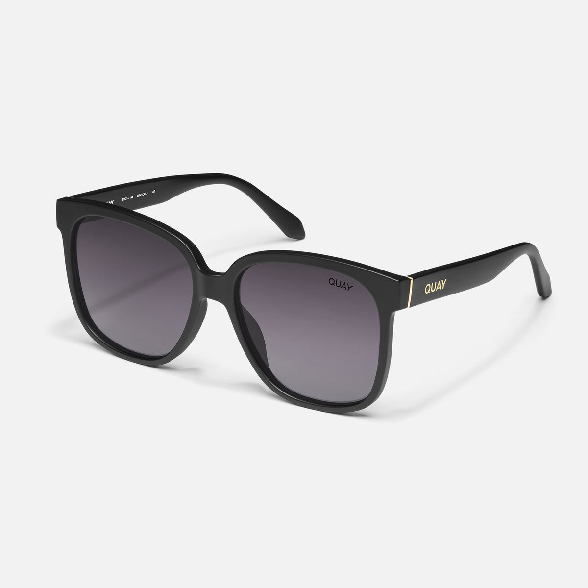 WIDE AWAKE - Square Sunglasses with Gradient Lenses – Quay Australia