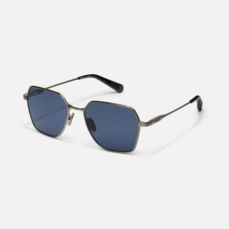 BRUSHED GUNMETAL/NAVY