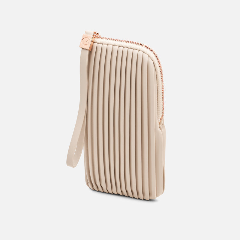 BONE PLEAT/ROSE GOLD