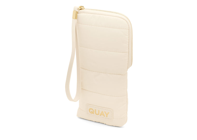 IVORY PUFFER/GOLD